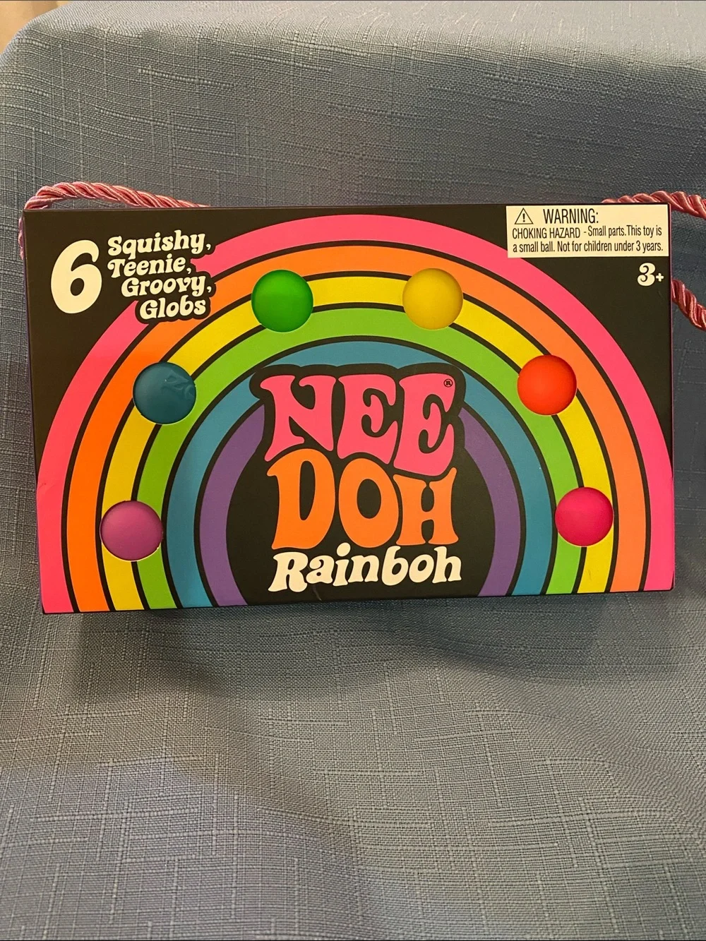 Rare NeeDoh Rainboh Rainbow Squeeze Toy Set - Multicolor